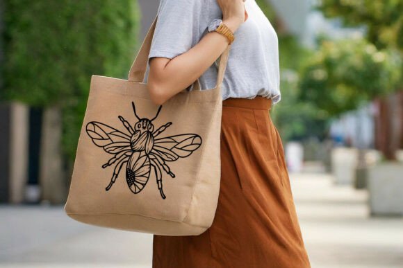 BEE and SUNFLOWER SVG, Floral Bee
