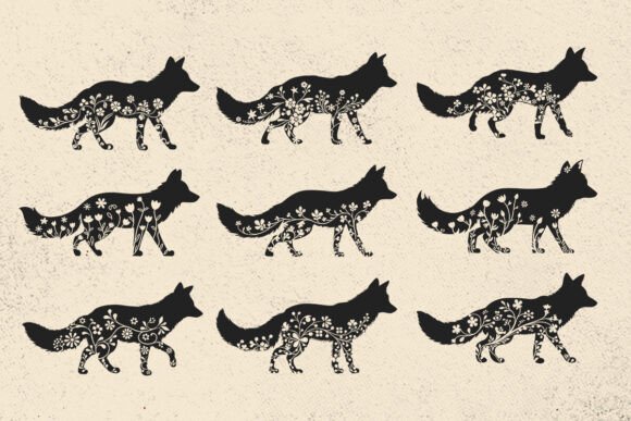 Floral Fox SVG Review