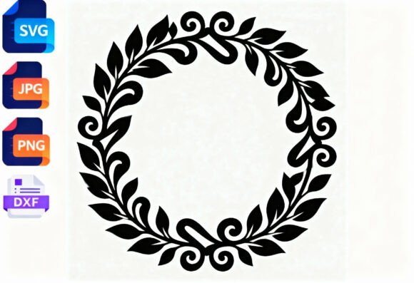 Floral Wreath SVG Cut File Review